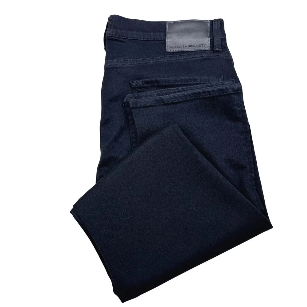 Citizens of Humanity Gage Classic Straight Jeans Men 36 (35x34) Black USA Luxury